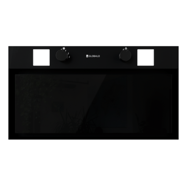 Okap kuchenny GLOBALO Spineiro 60.1 Black   Turbina TW 2.1