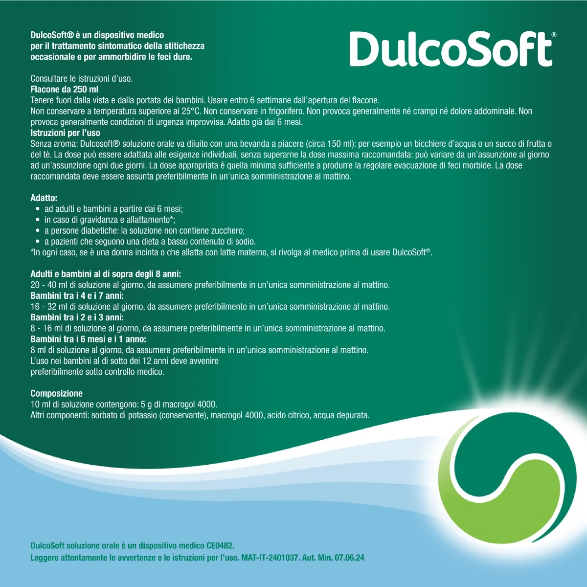 DULCO Dulcosoft orale oplossing 250 ml Behandeling van incidentele constipatie