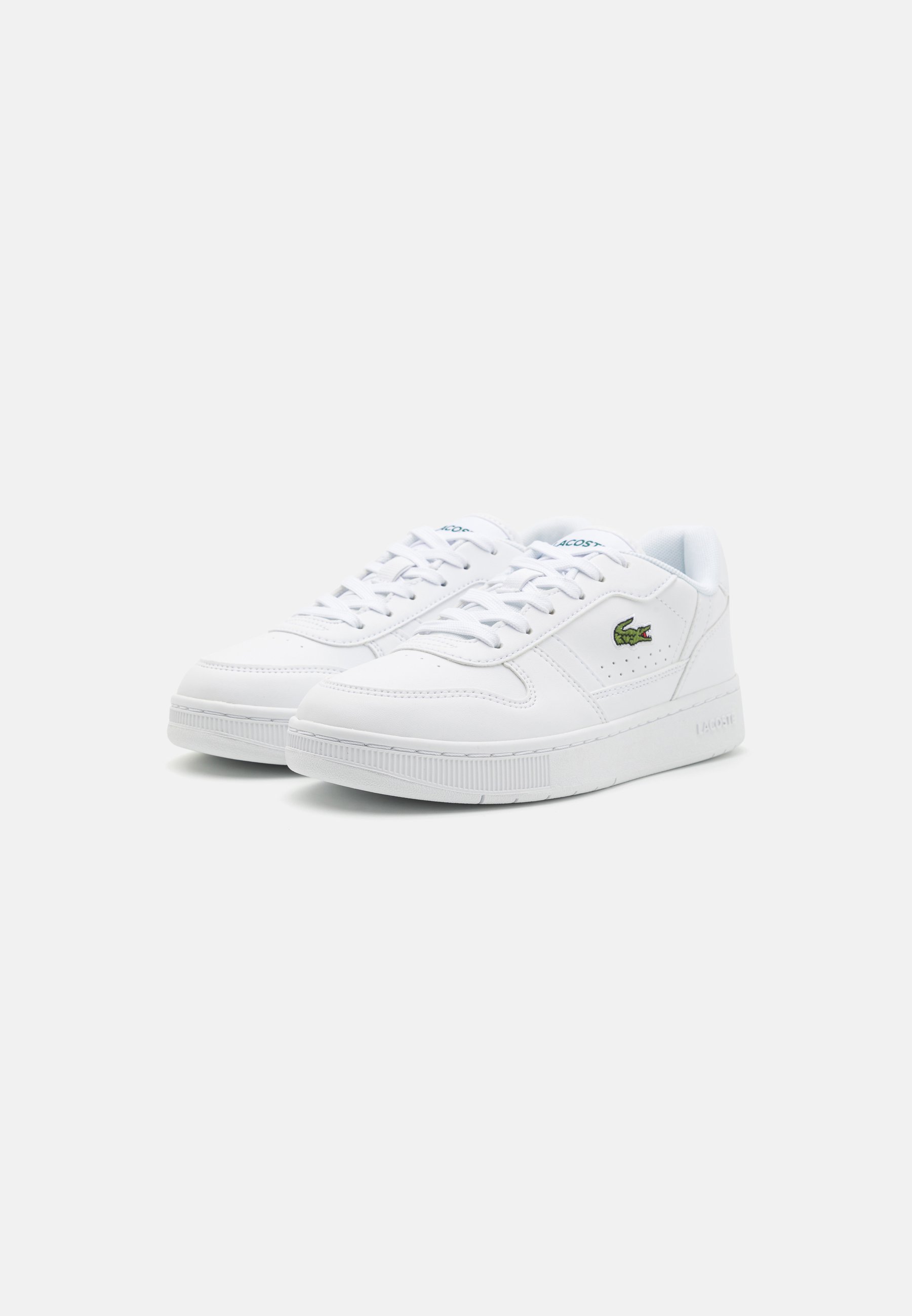 Lacoste T-CLIP SET JUNIOR COURT LACE UNISEX - Tenisky - white