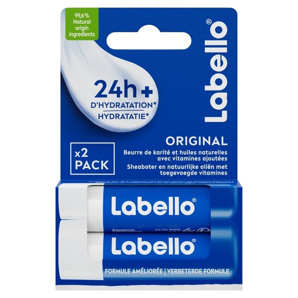 Labello Original balzam za ustnice<br>2 x 4,8 g