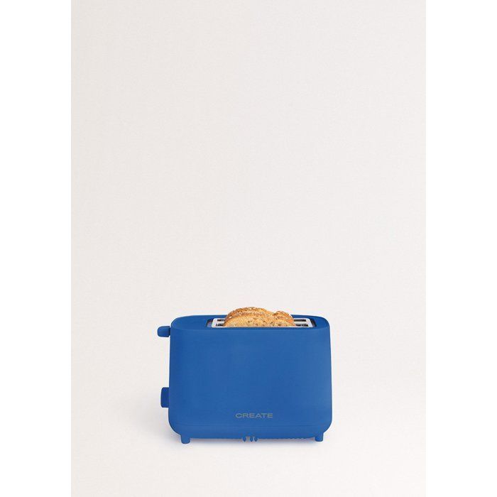 Tostapane - Create - 750 W - 6 livelli di doratura - Funzioni di sicurezza - Colori pastello