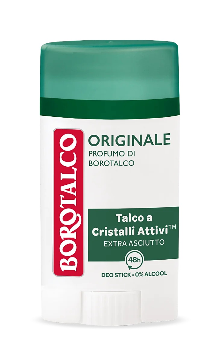 BOROTALCO Déodorant stick Borotalco Original 40 ml, durée 48h