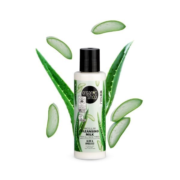 Organic Shop Misellipuhdistusmaito kaikille ihotyypeille 150ml
