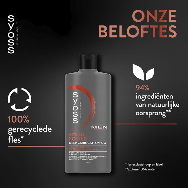 Syoss Men Power dubinski njegujući šampon 440ml