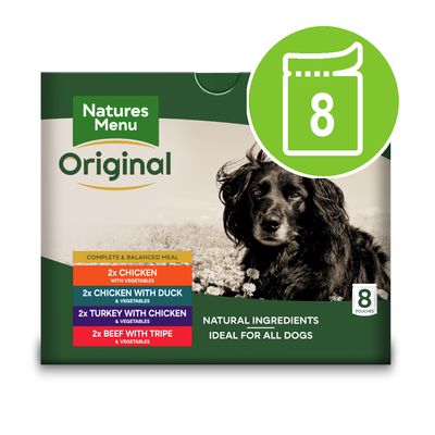 Confezione multipla di bustine per cani Natures Menu