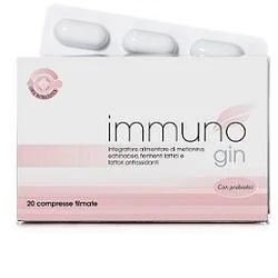 IMMUNO Immuno Gin Complemento alimenticio de leche fermentada 20 comprimidos