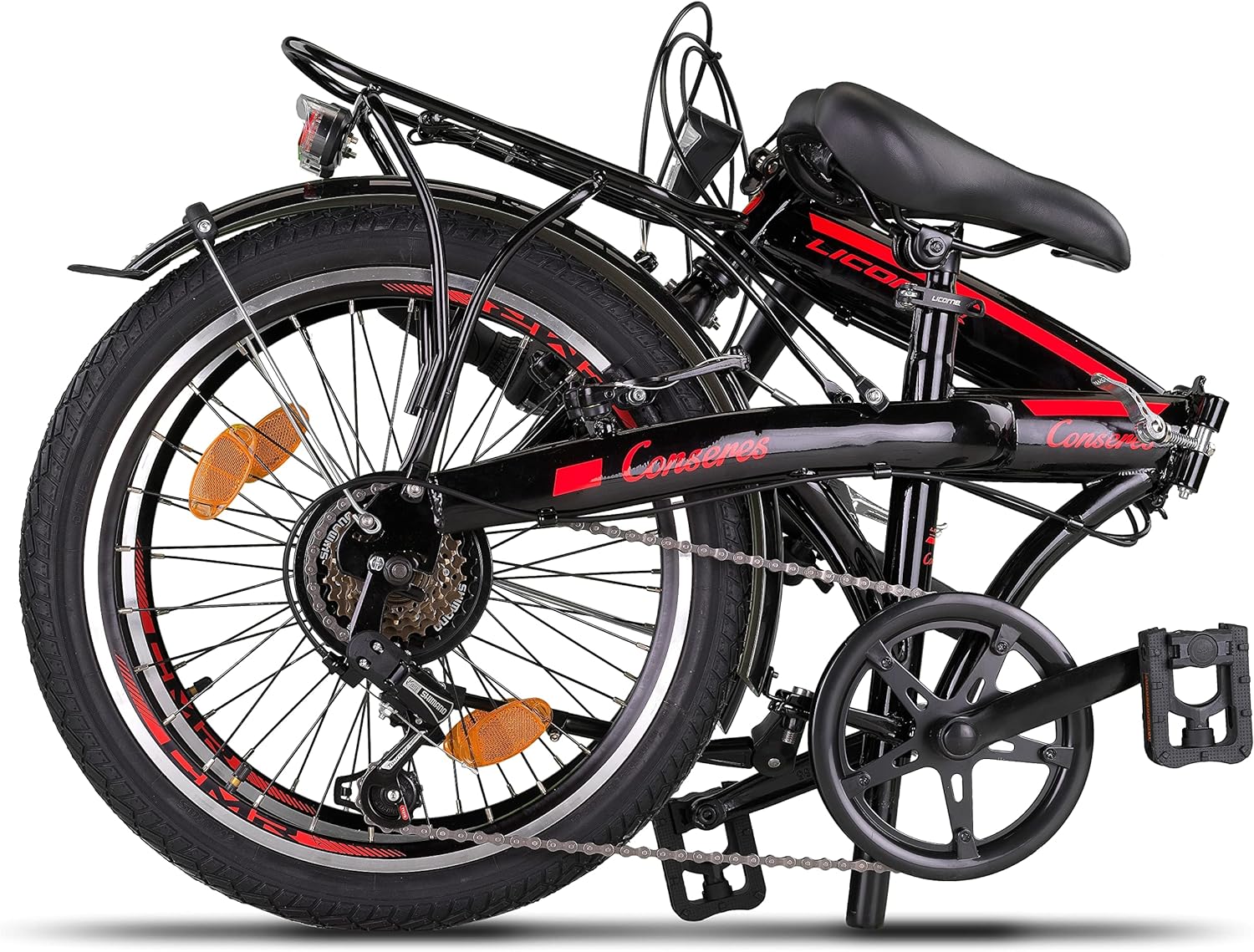 Licorne Bike Conseres, bicicletta pieghevole da 20 pollici