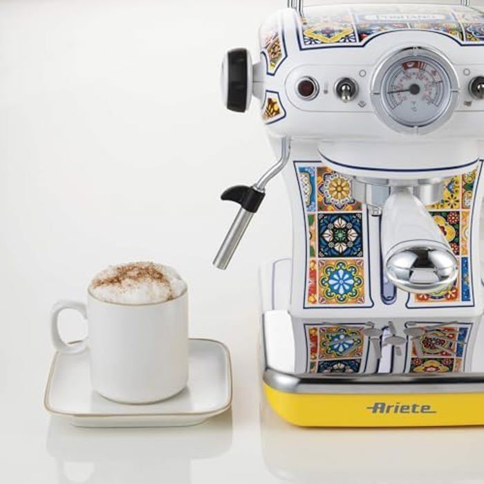 Machine à café - ARIETE - 1389 Positano - 850 W - 0,9 l - Filtre ½ tasses