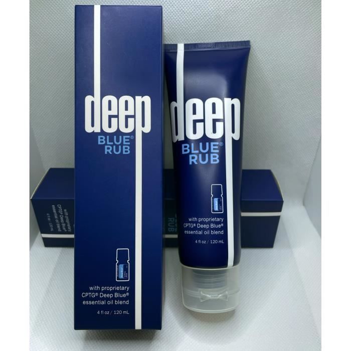 Type 1-Crème pour le corps bleu profond, crème pour le corps, frottant Doterra, avec cptg propriétaire, mélan