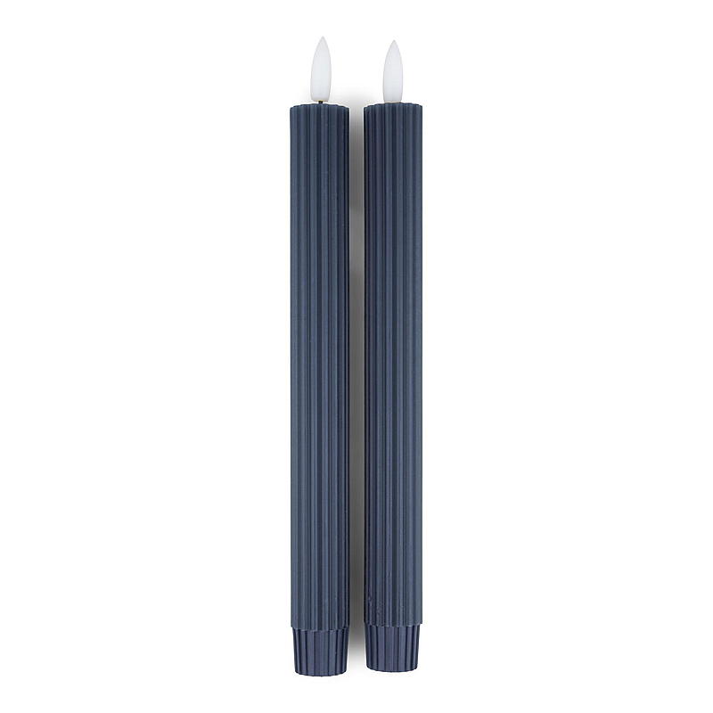 Vie Selected Crown Lampen, 2er-Pack, 24 cm LED-Nut, tiefblau
