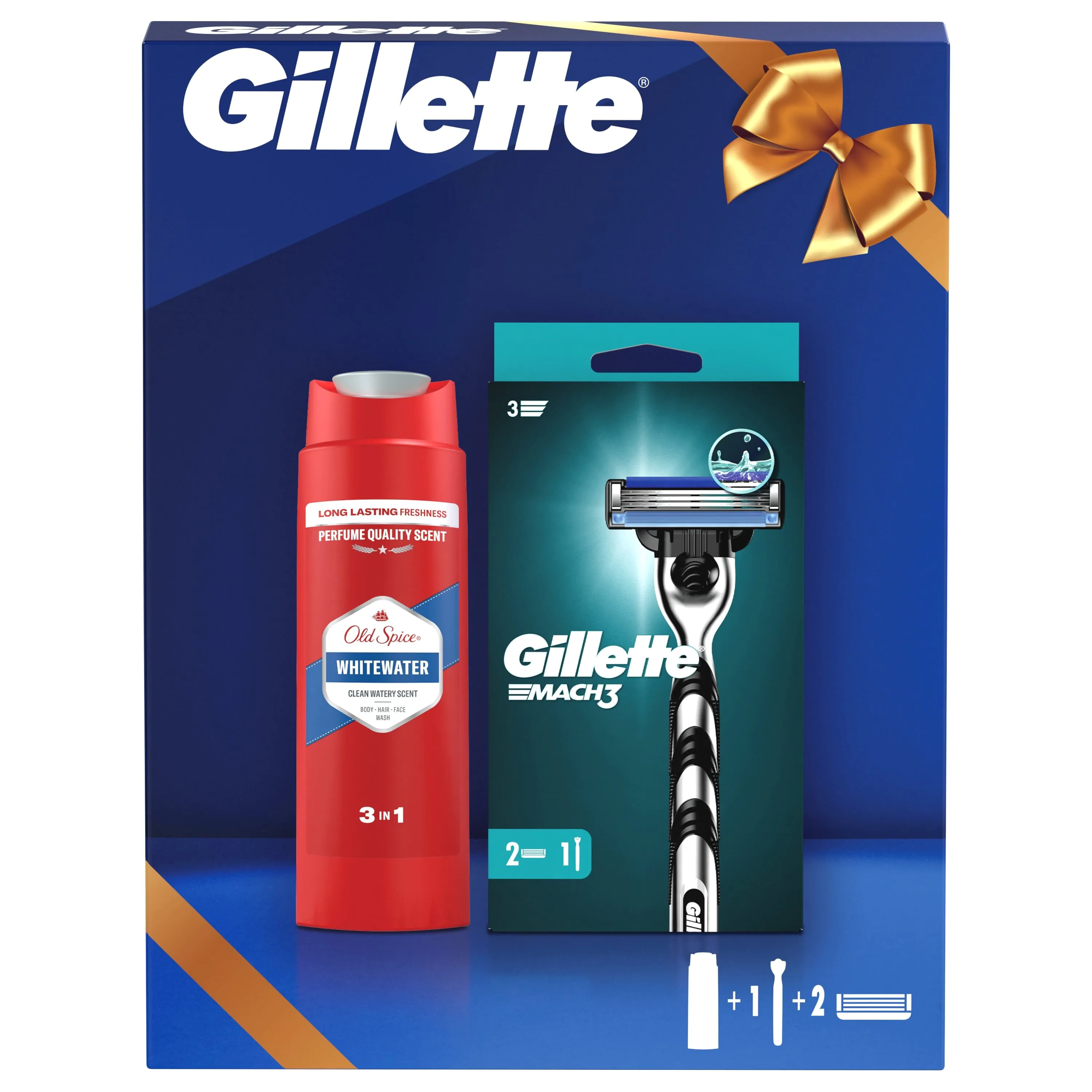 Gillette Zestaw Dla Mężczyzn Gilette Mach3 + Old Spice
