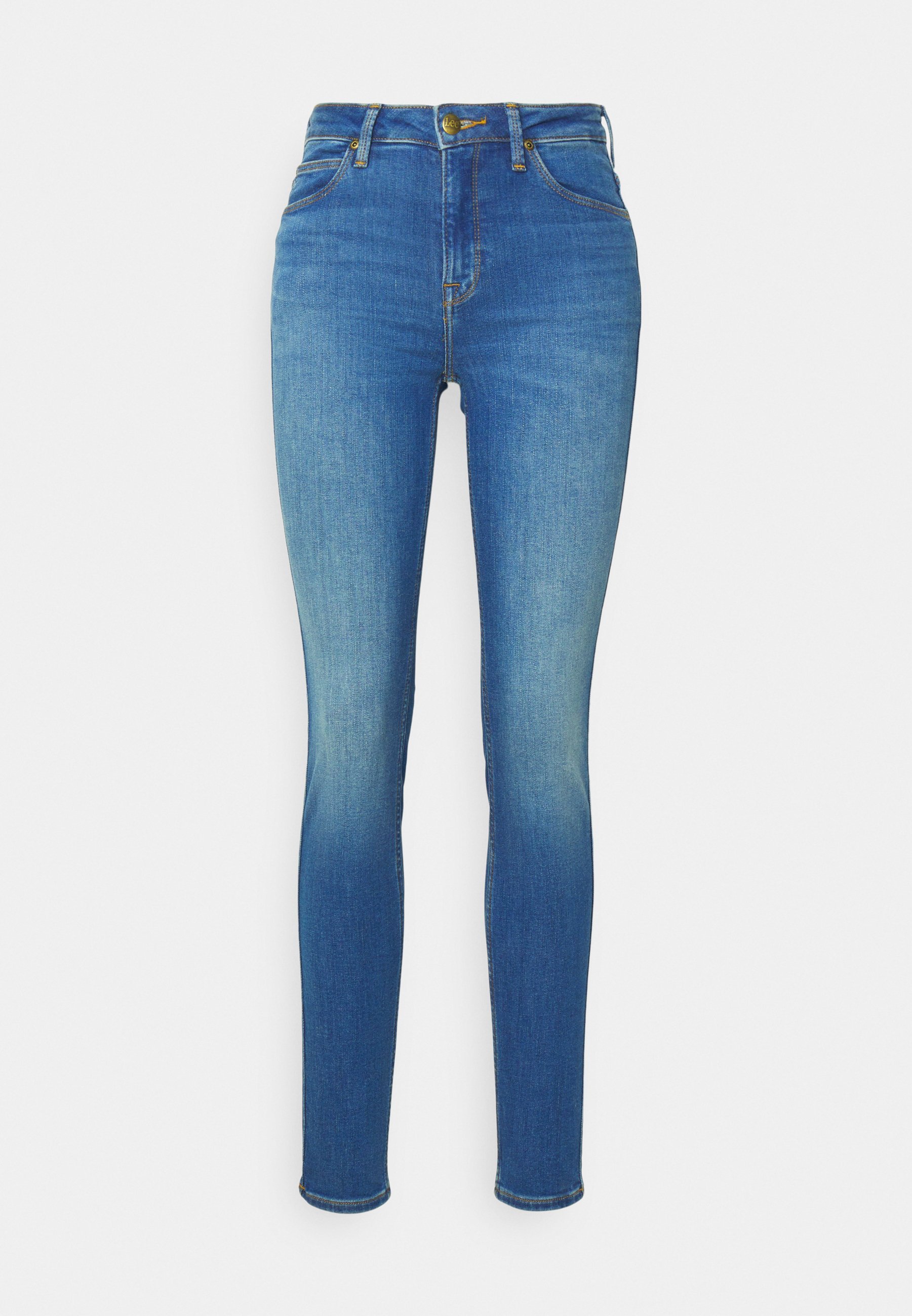 Lee SCARLETT - Calça Jeans Skinny Fit - jeans azul