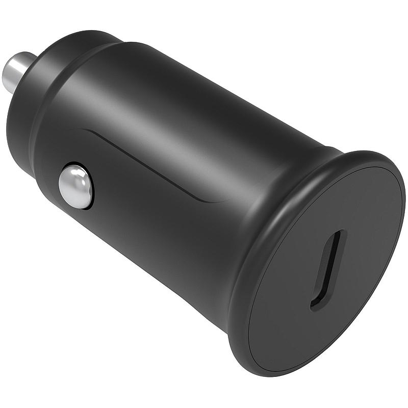 Smartline autolader 1 USB-C PD18W zwart