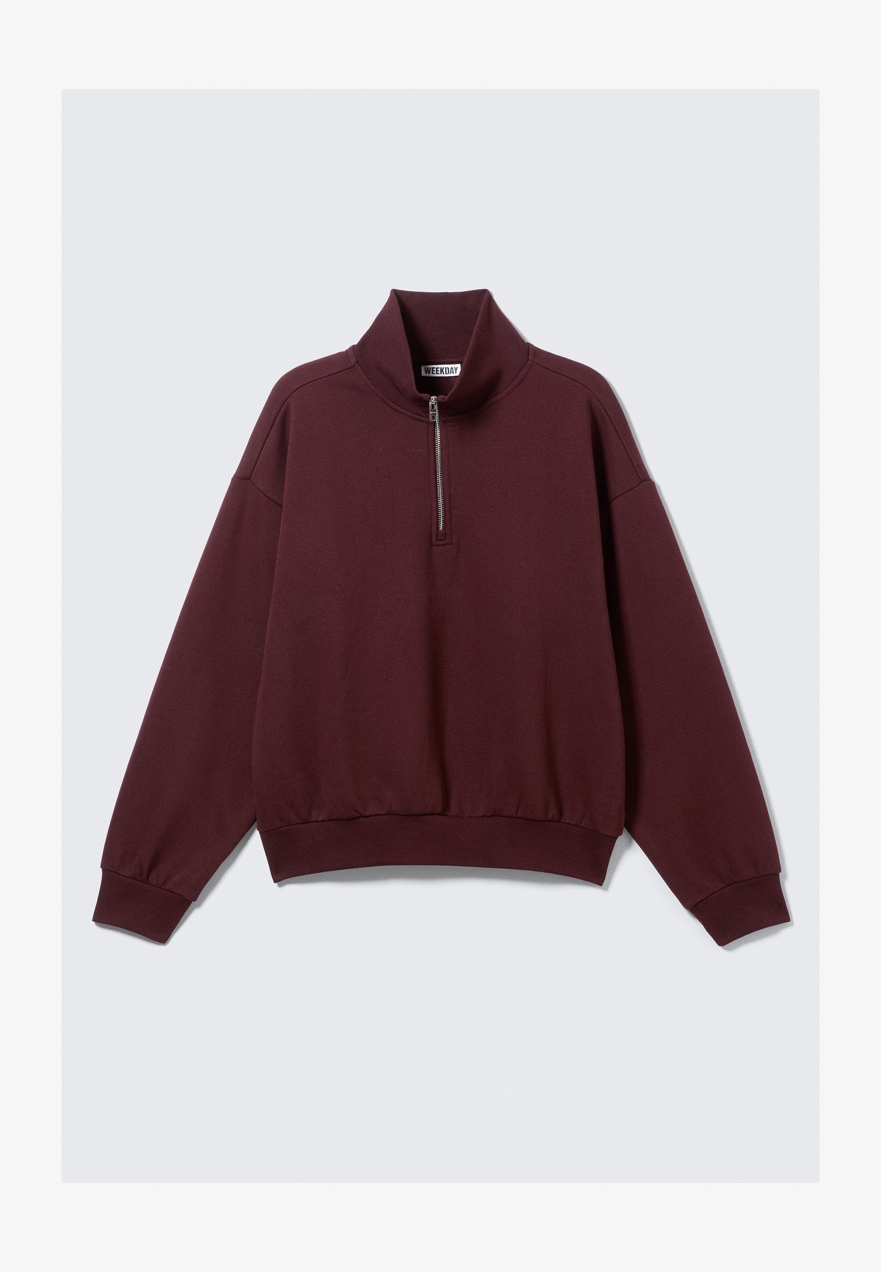 Weekday LOOSE - Bluza - bordowa