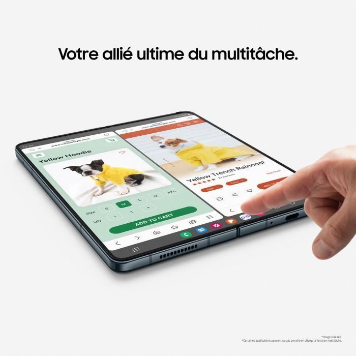 SAMSUNG Galaxy Z Fold4 256Go 5G Ivoire