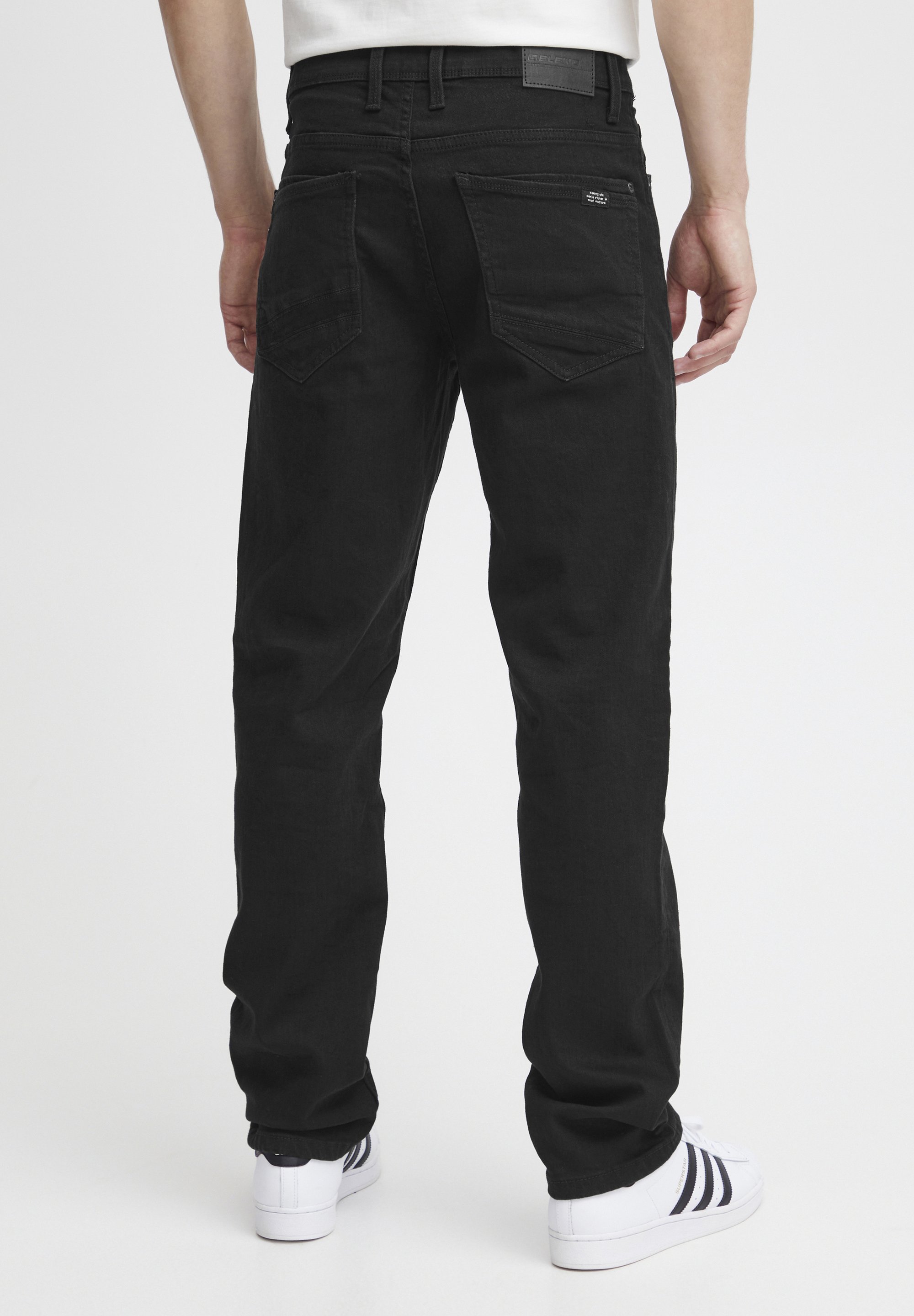 Jean Blend BHROCK - coupe droite - noir - longueur 30