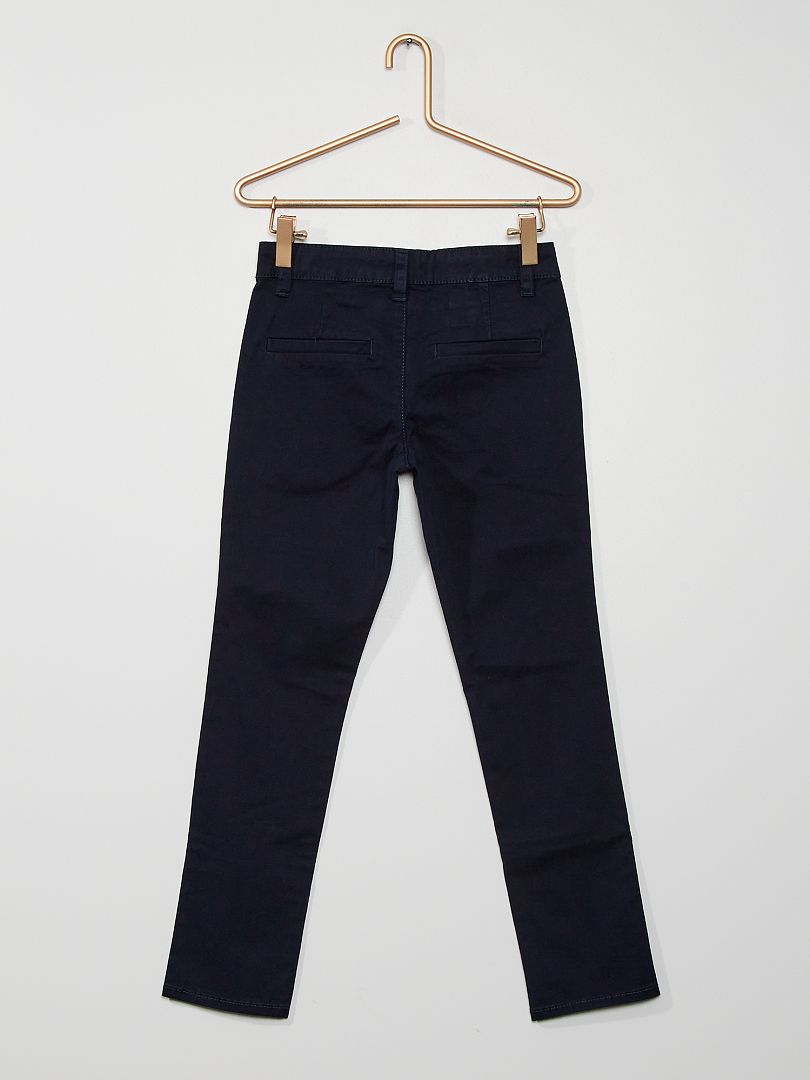 Chino broek - blauw
