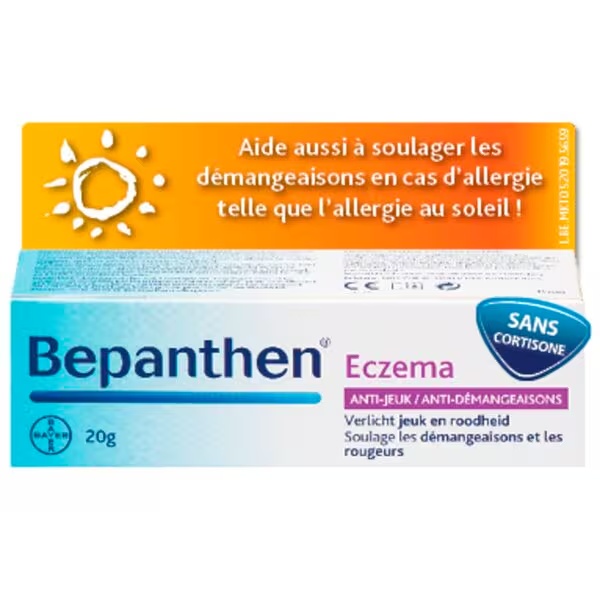 Bepanthen ekzēmas krēms pret jeuk<br>20g