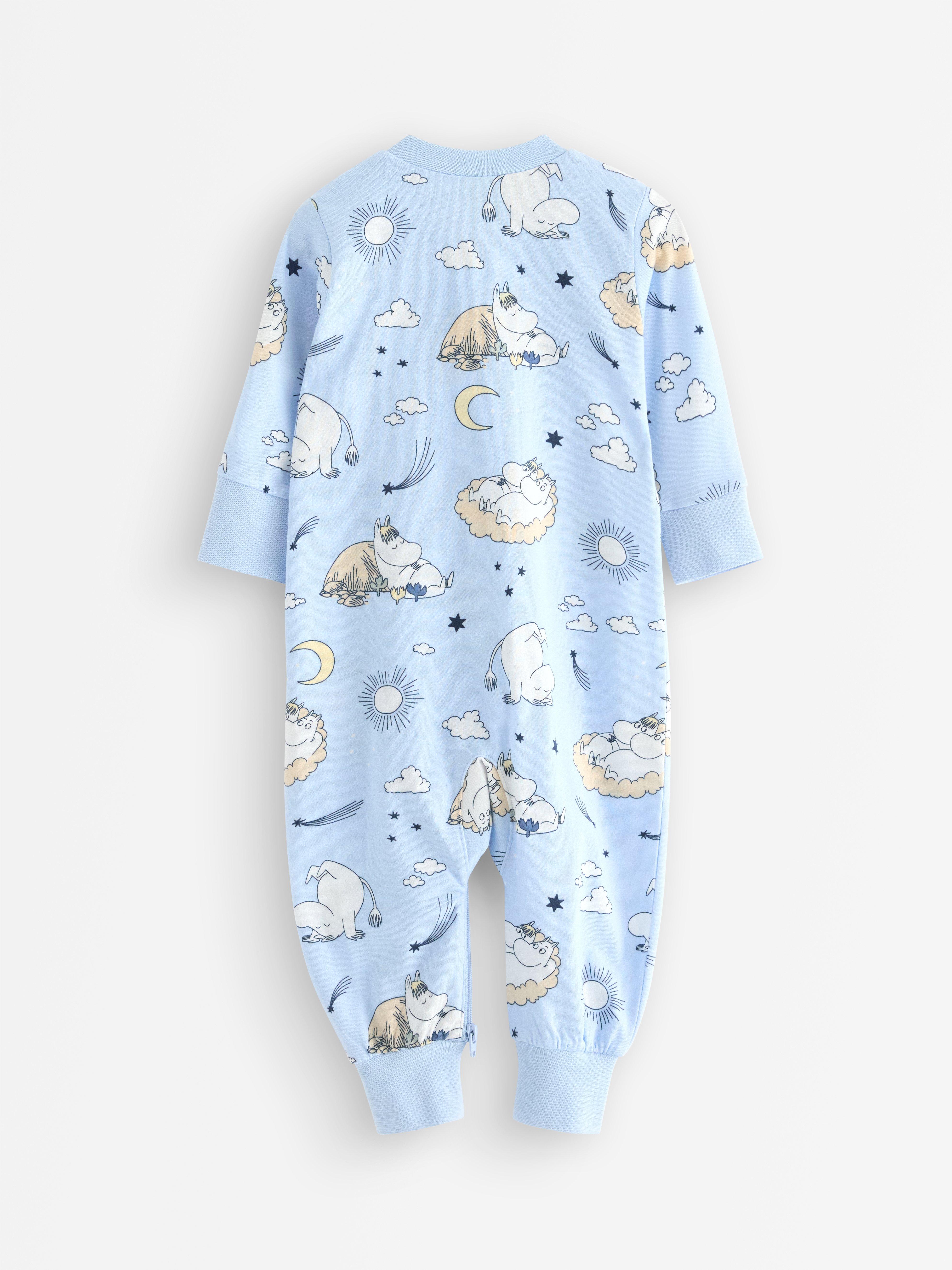 Pijama Mumin Azul Claro