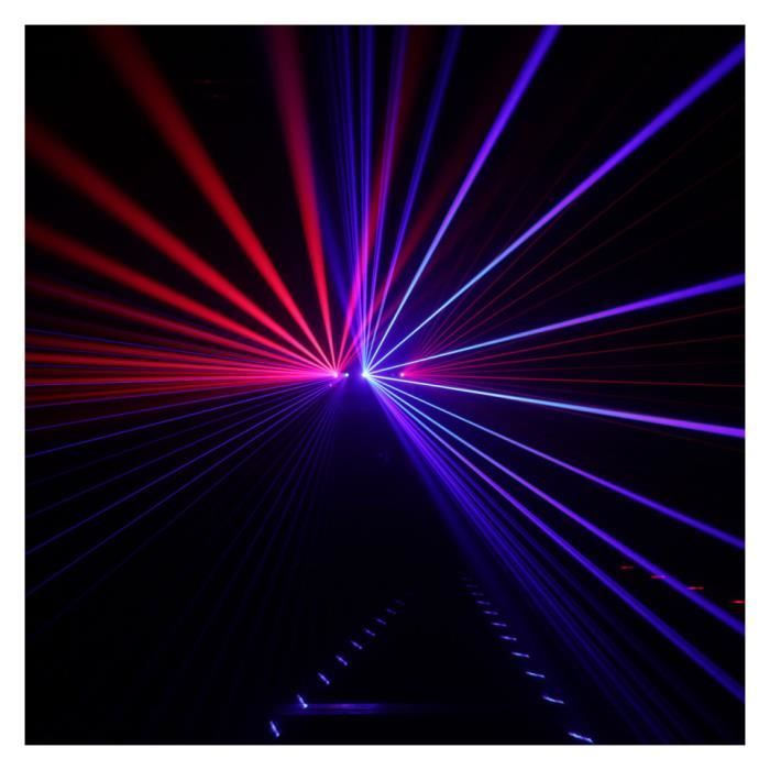 BoomTone DJ Six Eyes RGB LASER multi-point and gobo