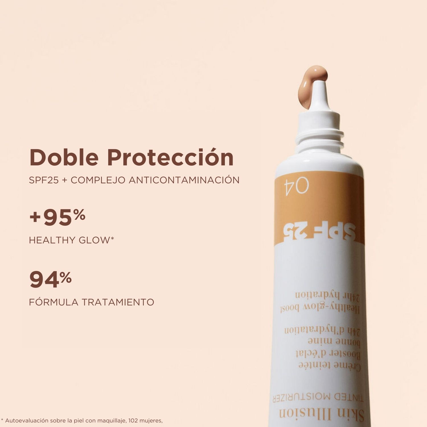 Tónovaný hydratačný krém Skin Illusion SPF25 Ďalšia luxusná kozmetika na tvár