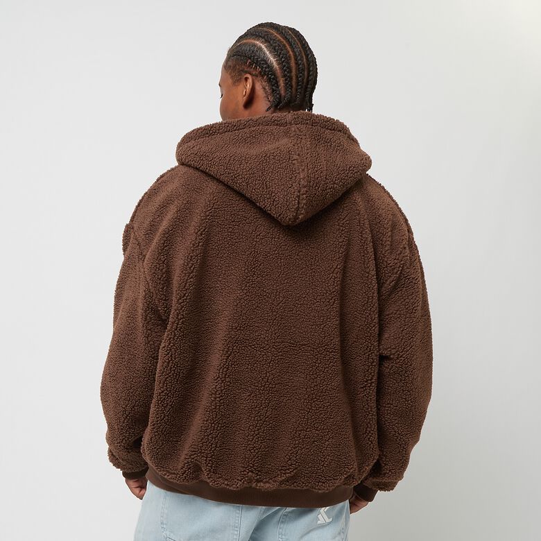 Sudadera con capucha y cremallera completa Varsity Teddy