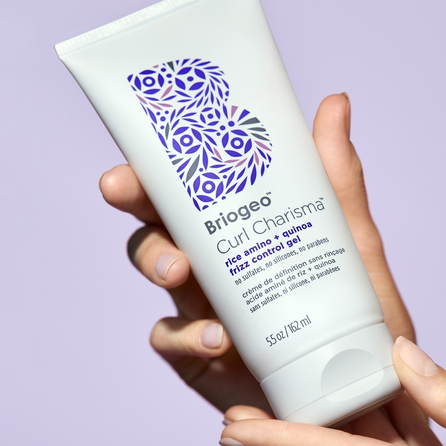 Briogeo Hair Gel Curl Charisma™ Risaminosyrer + Quinoa Anti-Frizz Gel - 162 ml
