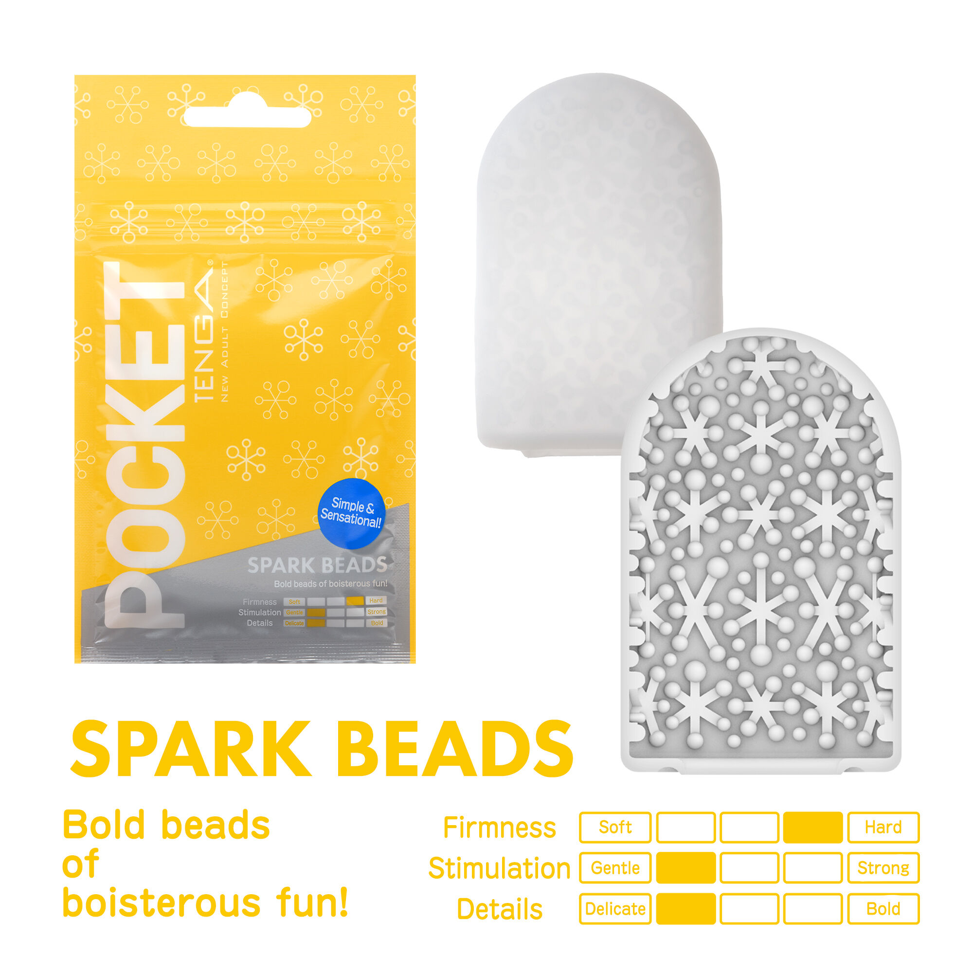 Tenga Tenga Pocket Stroker Spark -helmet