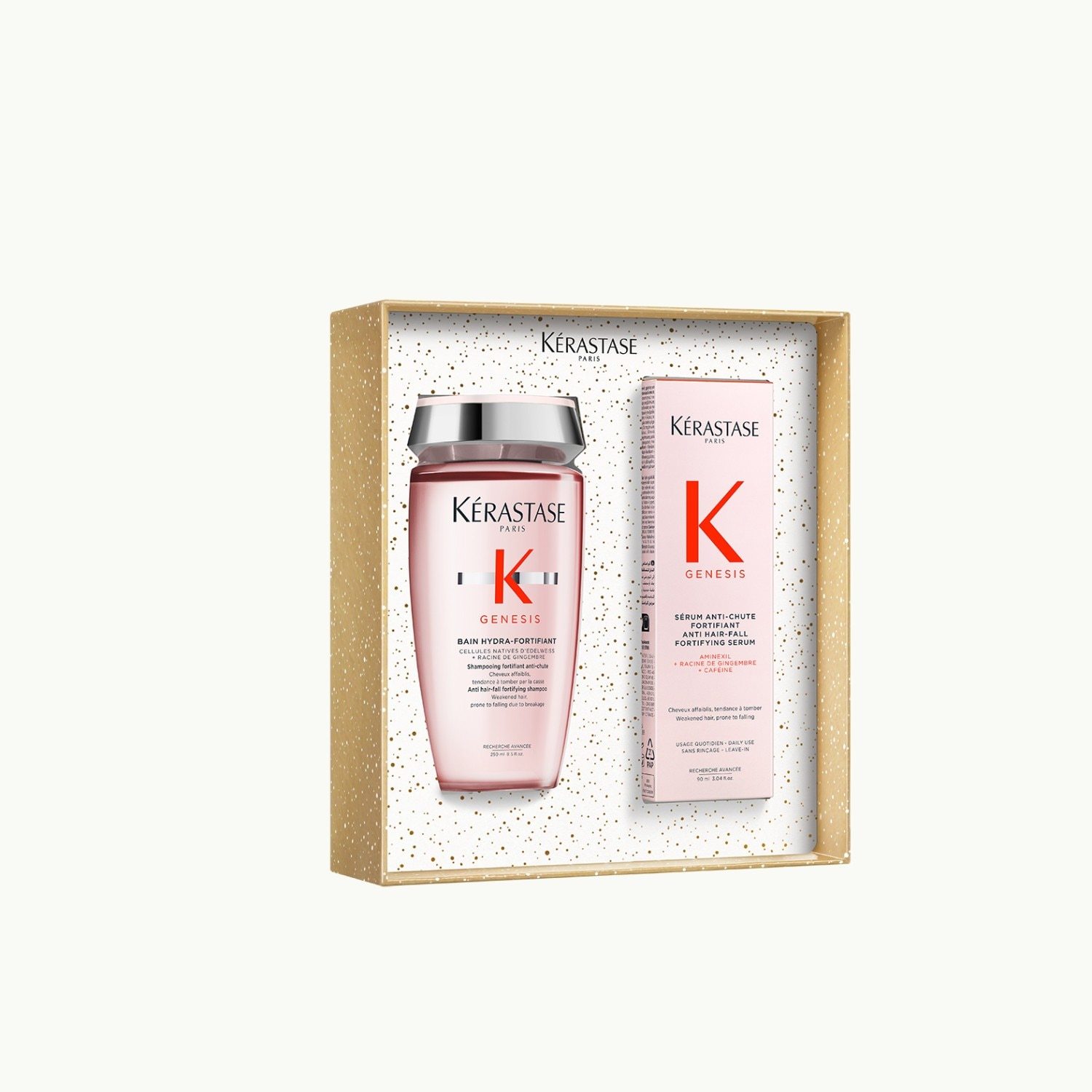 „Kérastase Genesis Duo“ kalėdinis plaukų priežiūros rinkinys – 1 dalis