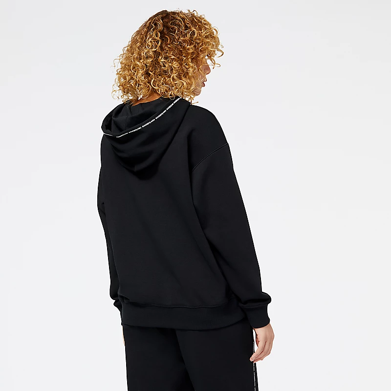 NB Essentials hoodie voor dames – zwart