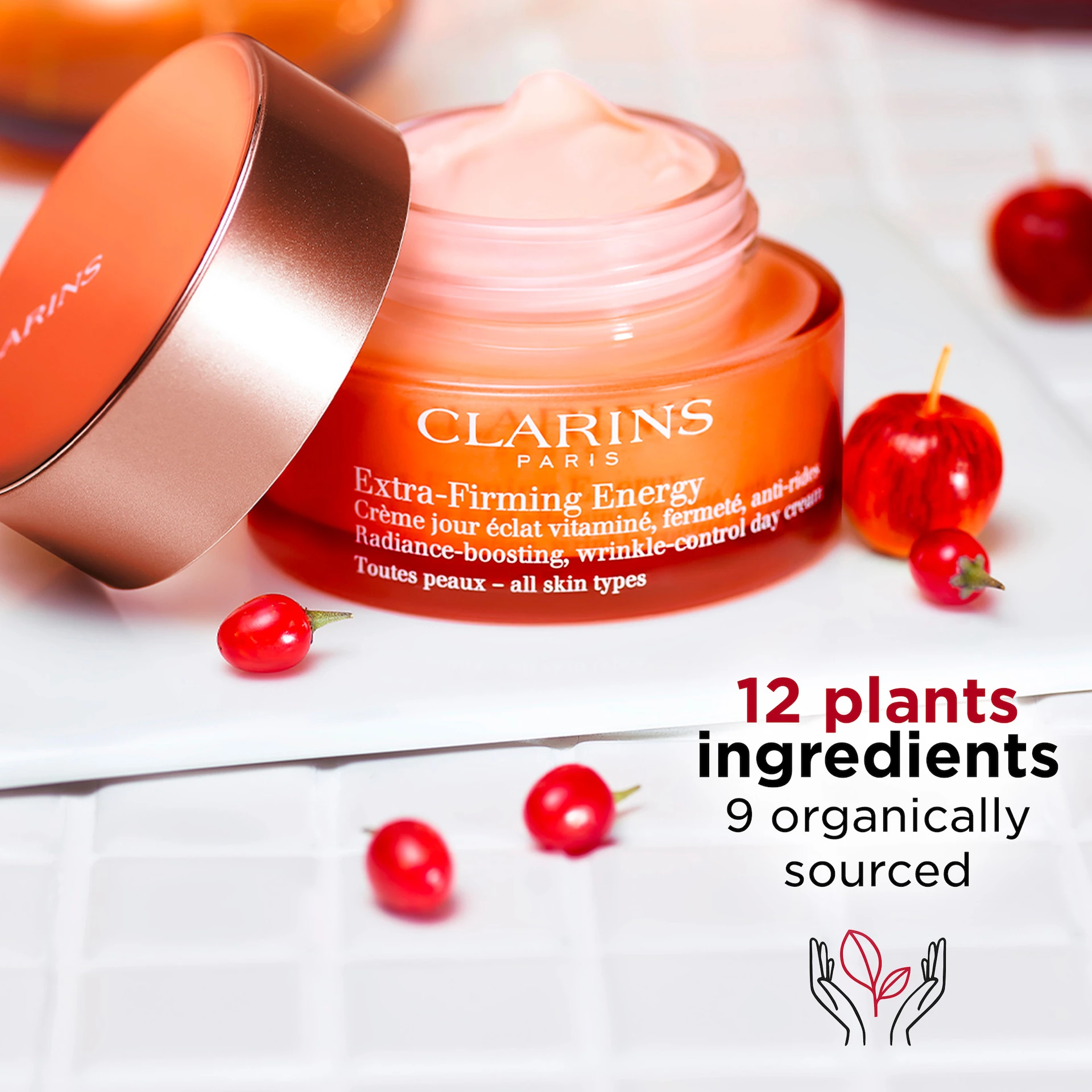 Extra feszesítő energizáló nappali krém minden bőrtípusra 50 ml - Clarins