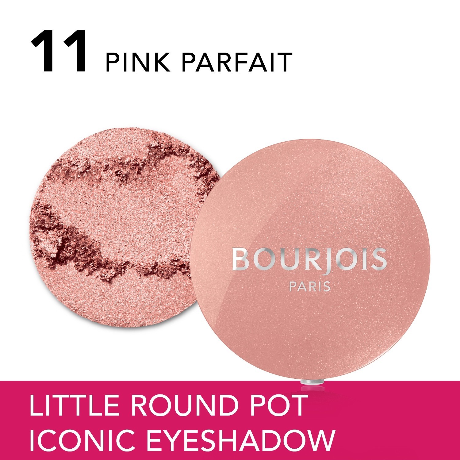 Bourjois sjenilo za oči, mala okrugla posuda, 2 u 1 sjenilo za oči – 2 g