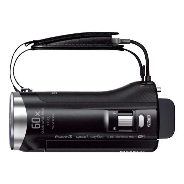 Videocámara Sony Handycam HDR-CX450 1080p - 60 fps 2,29 megapíxeles Zoom óptico 30x Tarjeta de memoria Carl Zeiss Wi-Fi, NFC