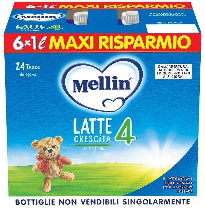 MELLIN Mellin 4 leches 6X1000 ml