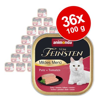 Animonda vom Feinsten Mild Menu Πακέτο Προσφοράς για Ενήλικες 36 x 100g
