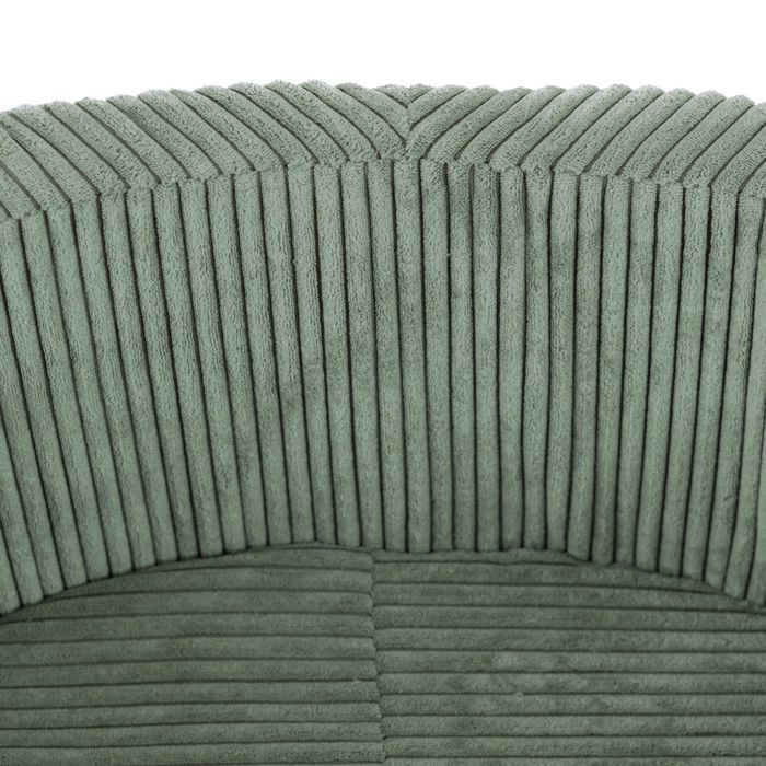 Piscina de bolas redonda de pana MISIOO para habitación de bebé y niños, verde, 90x30 cm, 300 bolas: azul/dorado/blanco perla