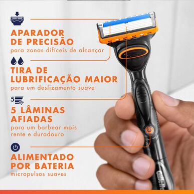 Gillette Fusion 5 Power miesten höyläpakkaus, 1 kpl