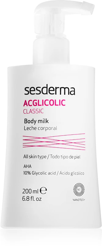 Sesderma Acglicolic Classic Body nostiprinošs ķermeņa pieniņš ar pīlinga efektu