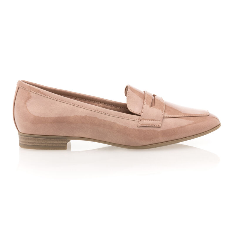 Rosa Damen-Loafer/Bootsschuhe