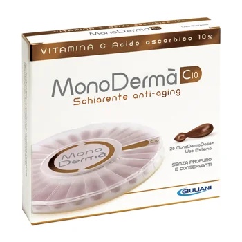 MONODERMÀ MonoDermà C10 Soin éclaircissant anti-âge 30 capsules végétales Pour le bien-être de la peau