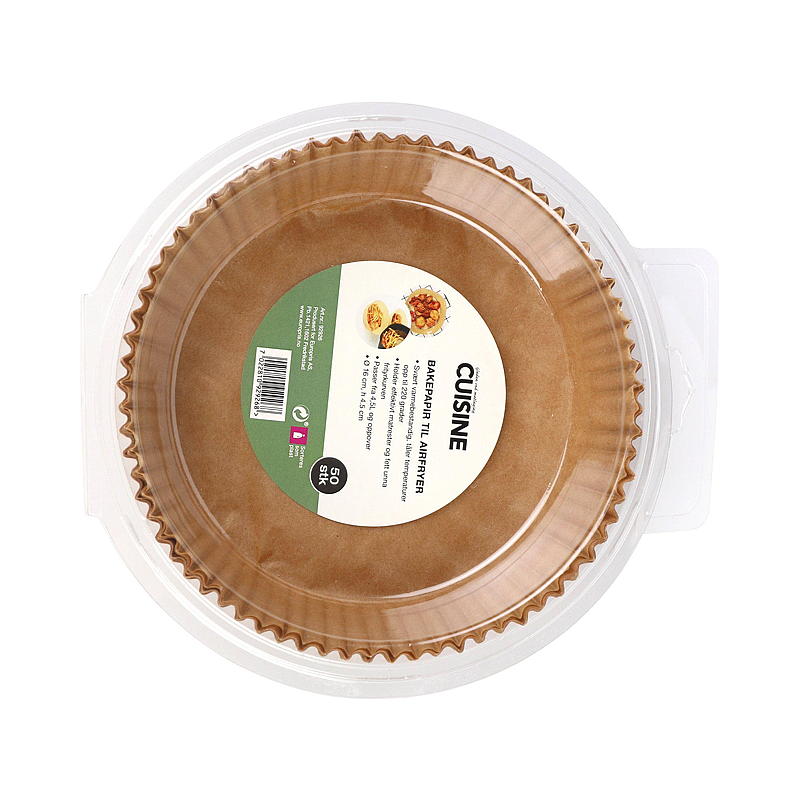 Bakplåtspapper Cuisine 50-pack, 16 cm för airfryer