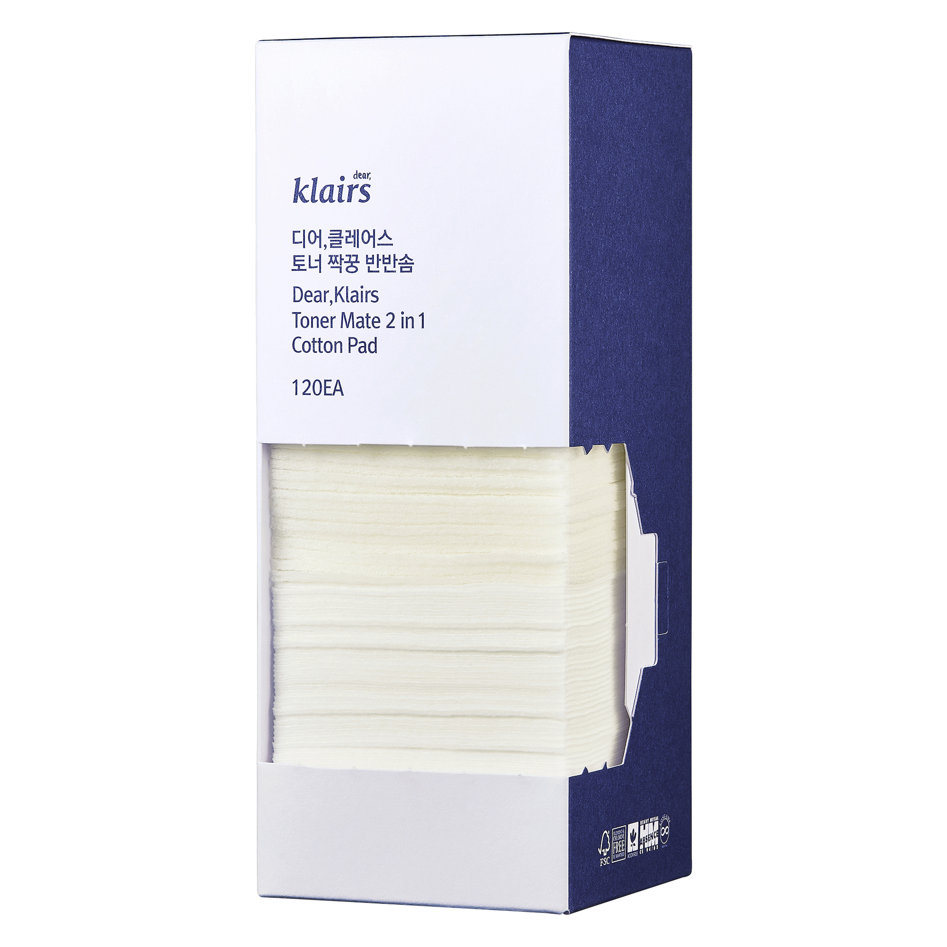 Toner Mate 2-u-1 pamučni jastučić - Klairs
