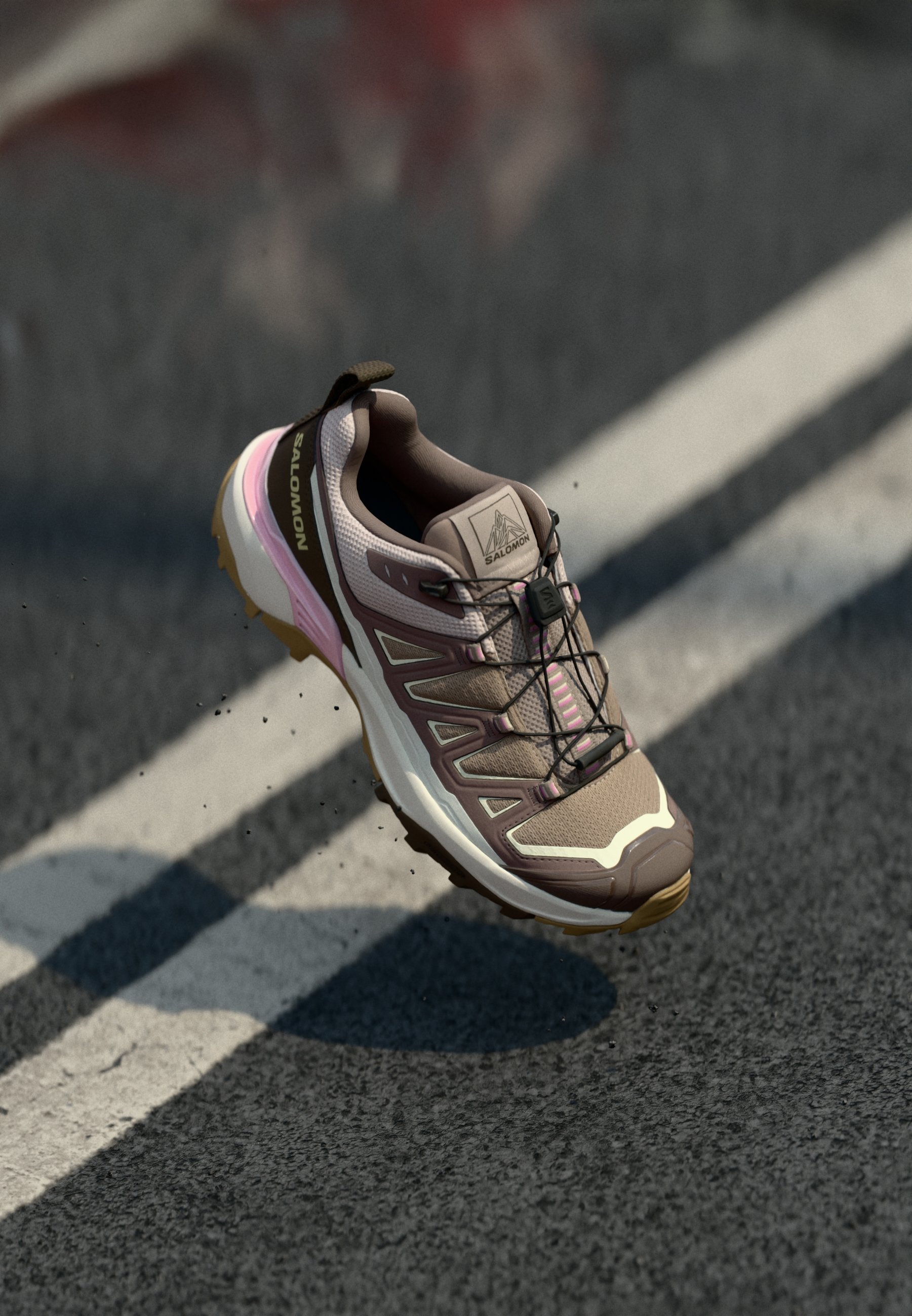Salomon X ULTRA 360 EDGE - Wanderschuhe - etherea/iron/fairy tale