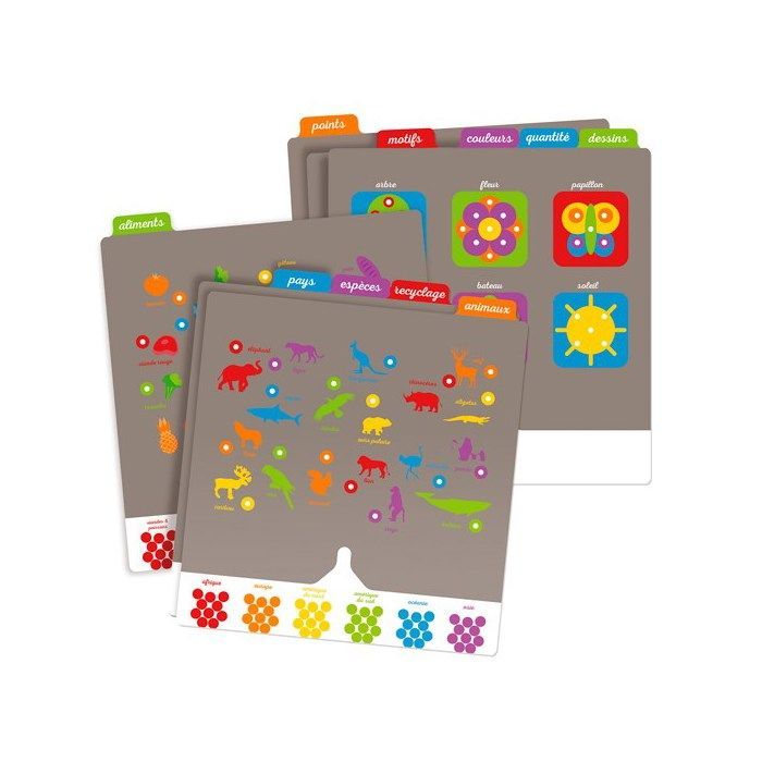 Spare parts - Nature & Découvertes: Set of cards for 30164450