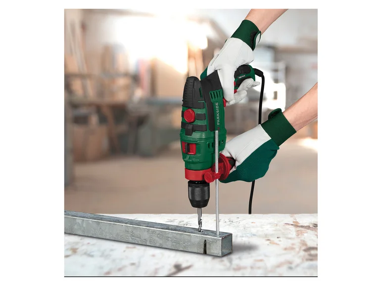Mașină de găurit cu impact PARKSIDE® PSBM 750 B3, 750 W