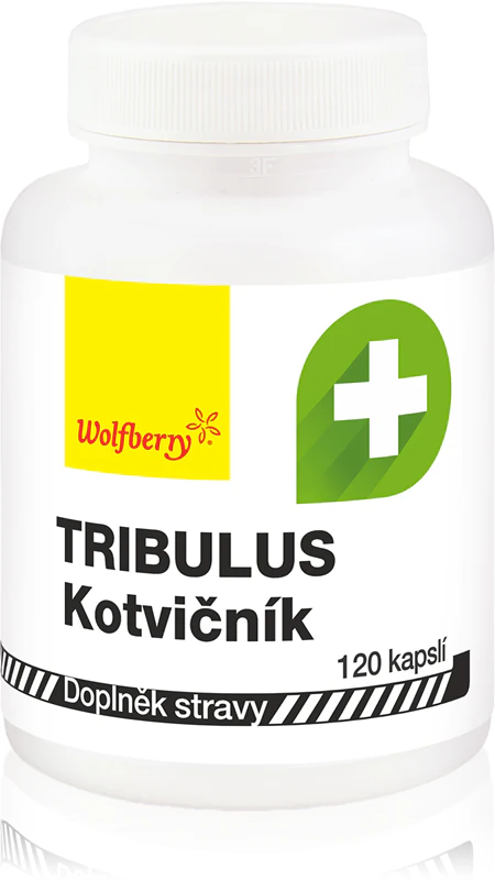 Wolfberry Tribulus terrestris voedingssupplement capsules voor een gezonde prostaat en ondersteuning van de potentie.