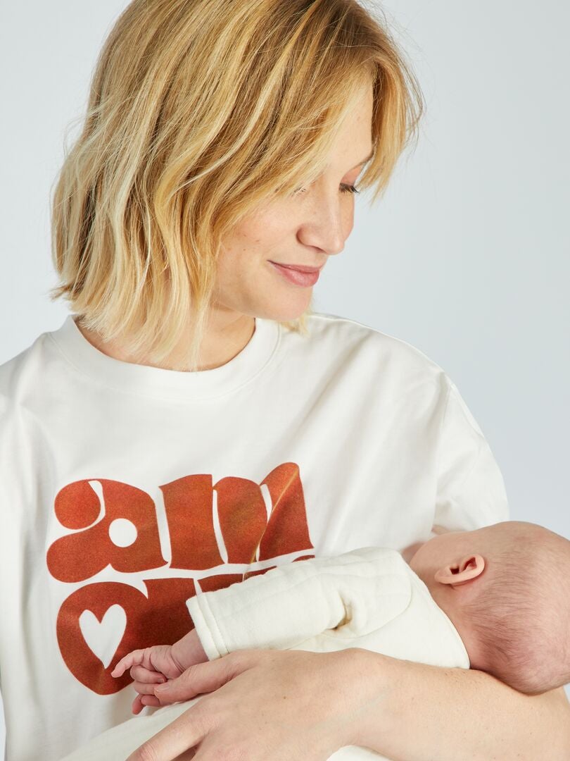 Verpleegkundig T-shirt met ronde hals - WIT