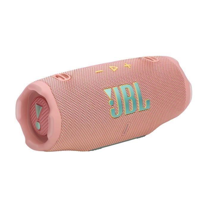 Altavoz portátil Bluetooth JBL Charge 6 - Rosa - Resistente al agua y a las caídas