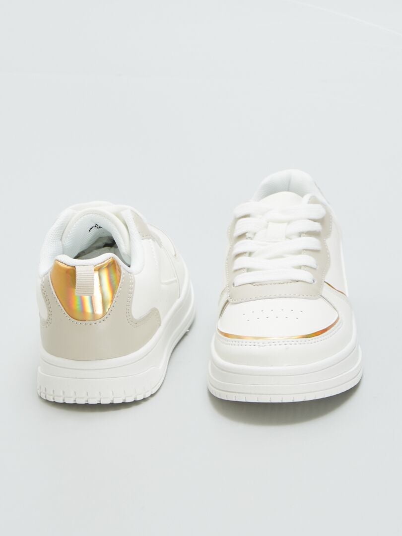 Lage sneakers - WIT