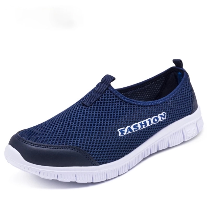 Sneakers da donna primavera estate traspiranti in mesh, leggere, basse, mocassini casual, scarpe da passeggio da esterno alla moda, taglie forti 35 43